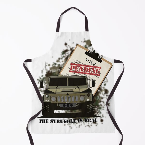 Item preview, The Struggle Is Real – Title Pending Tee | Off-Road Vehicle Humor Design designed and sold by SIGNAL & BLOOM.