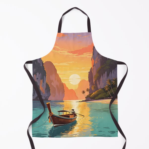 Item preview, Thailand Tropical Paradise – Longtail Boat at Sunset designed and sold by Spirit of Siam.