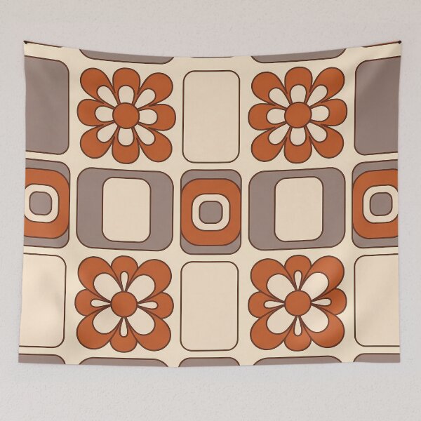 Item preview, A Aesthetic Vintage Abstract Floral Seamless Pattern Art designed and sold by ART ATTACK ZONE.
