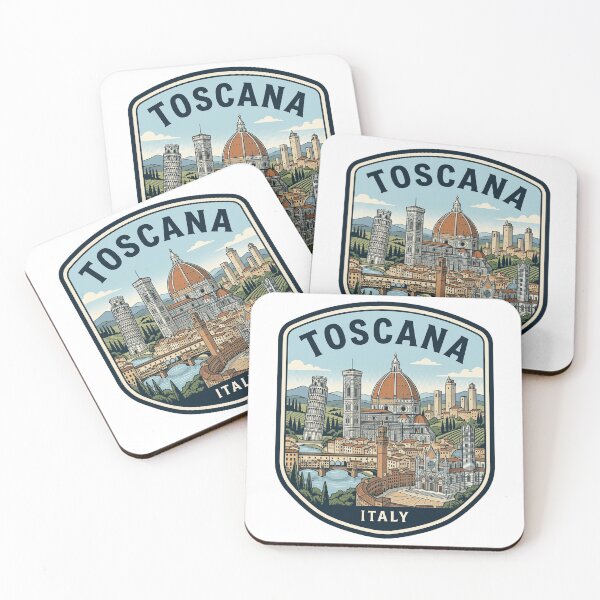Item preview, Toscana Italy Vintage Travel Emblem designed and sold by k3rstman1.