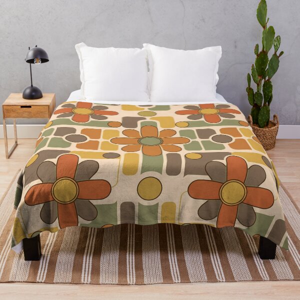 Item preview, C Aesthetic Vintage Abstract Floral Seamless Pattern Art designed and sold by ART ATTACK ZONE.