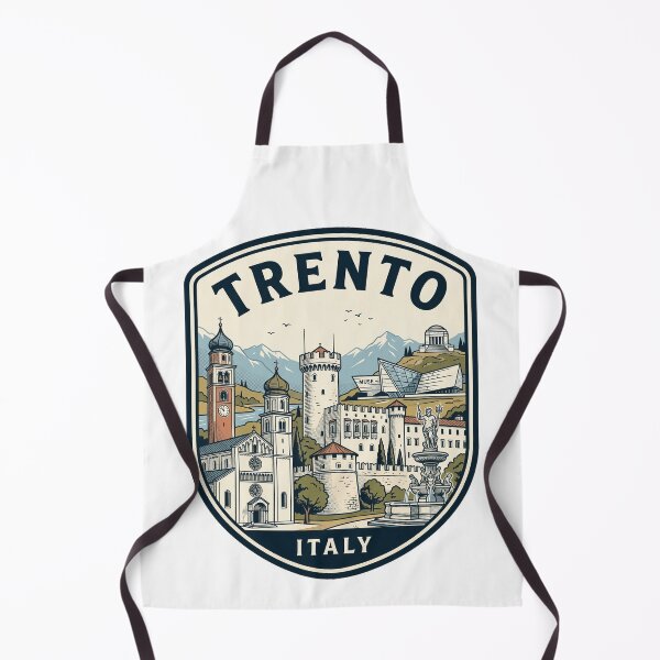 Item preview, Trento Italy Vintage Travel Landmark Emblem designed and sold by k3rstman1.