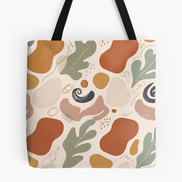 Item preview, X Aesthetic Vintage Abstract Floral Seamless Pattern Art designed and sold by ART ATTACK ZONE.