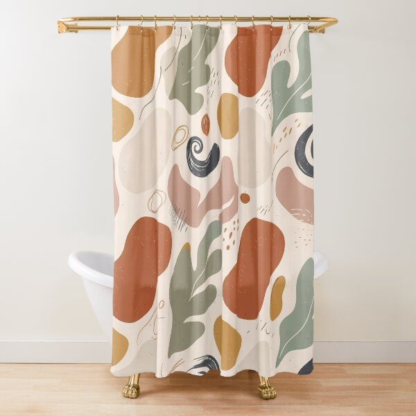 Item preview, X Aesthetic Vintage Abstract Floral Seamless Pattern Art designed and sold by ART ATTACK ZONE.