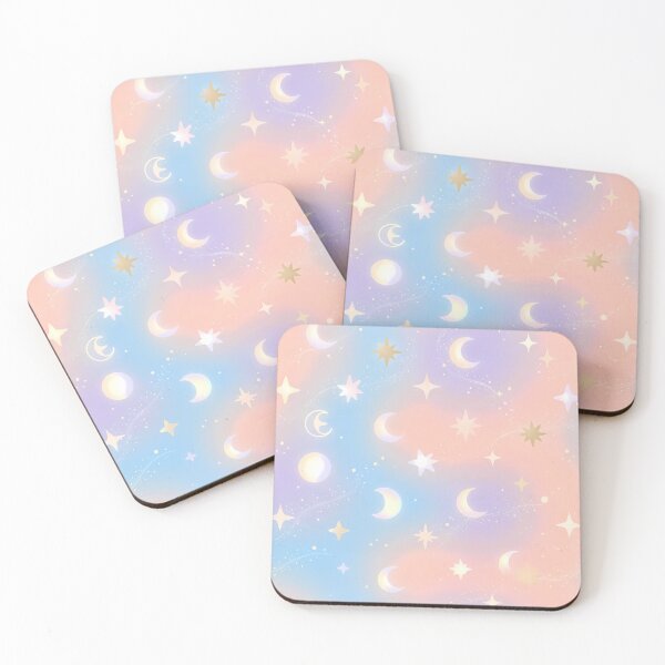 Item preview, Moon Aesthetic Vintage Abstract Floral Seamless Pattern Art designed and sold by ART ATTACK ZONE.