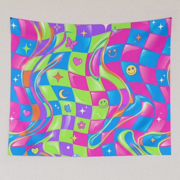 Item preview, Smile Aesthetic Vintage Abstract Floral Seamless Pattern Art designed and sold by ART ATTACK ZONE.