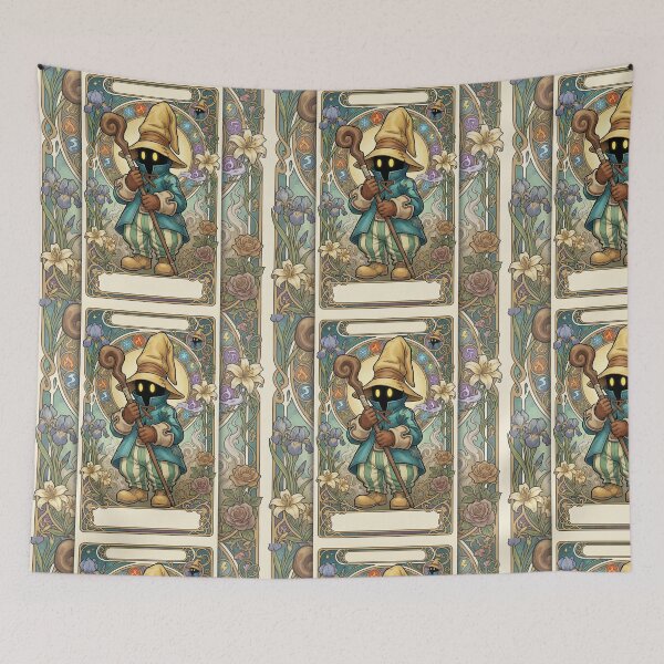 Item preview, Vivi in the style of Alphonse Mucha designed and sold by Solace Sparkles.