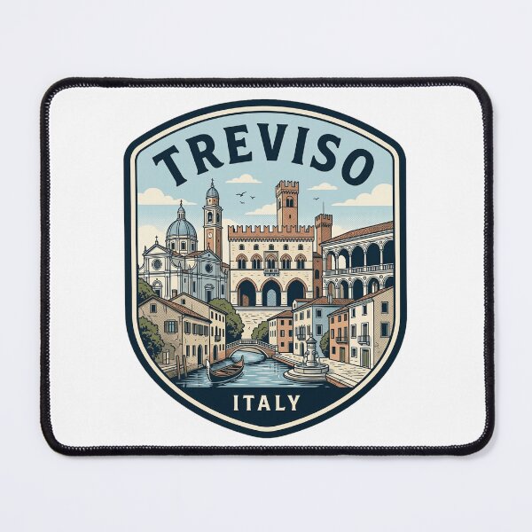 Item preview, Treviso Italy Vintage Travel Badge designed and sold by k3rstman1.