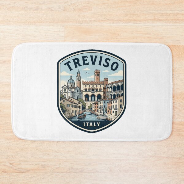 Item preview, Treviso Italy Vintage Travel Badge designed and sold by k3rstman1.