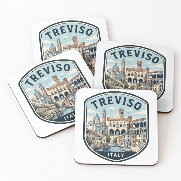 Item preview, Treviso Italy Vintage Travel Badge designed and sold by k3rstman1.