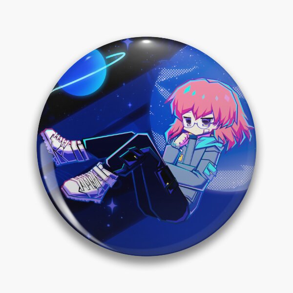Item preview, Astro Girl Yoko Pin designed and sold by cvmpliant.