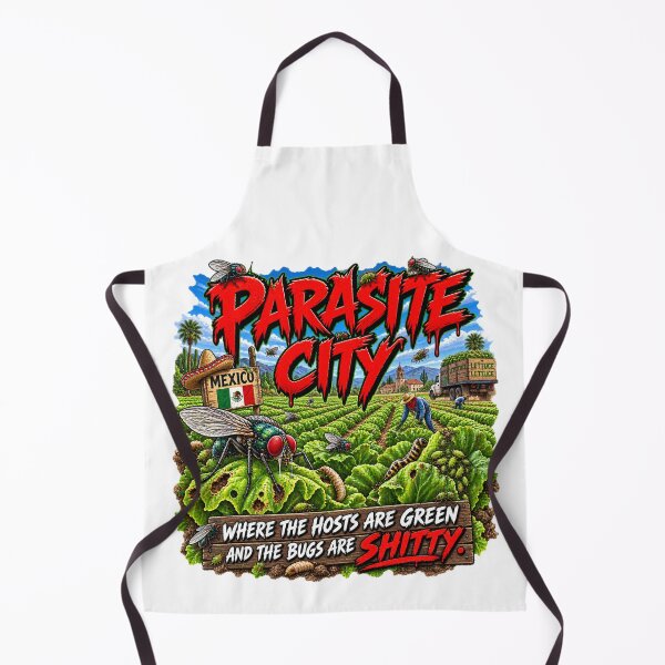 Item preview, Parasite City – Funny Lettuce Recall & Gardening Humor designed and sold by DesignsForThee.