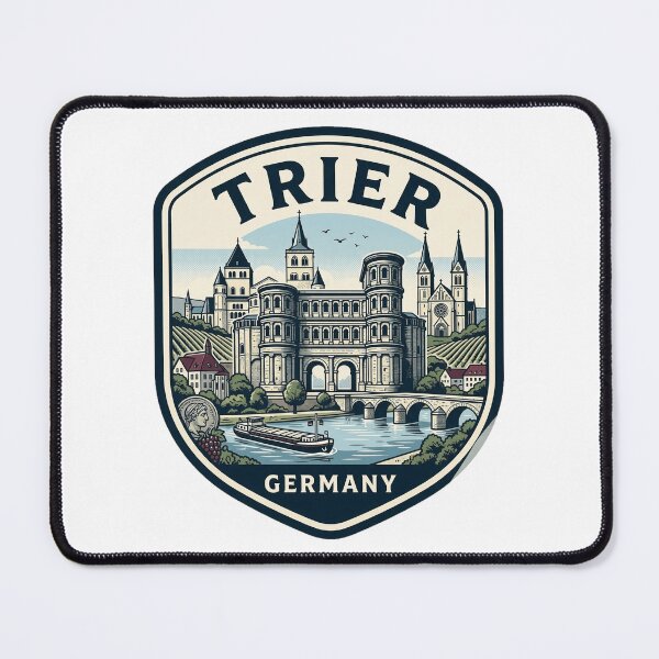 Item preview, Vintage Trier Germany Travel Badge Porta Nigra designed and sold by k3rstman1.