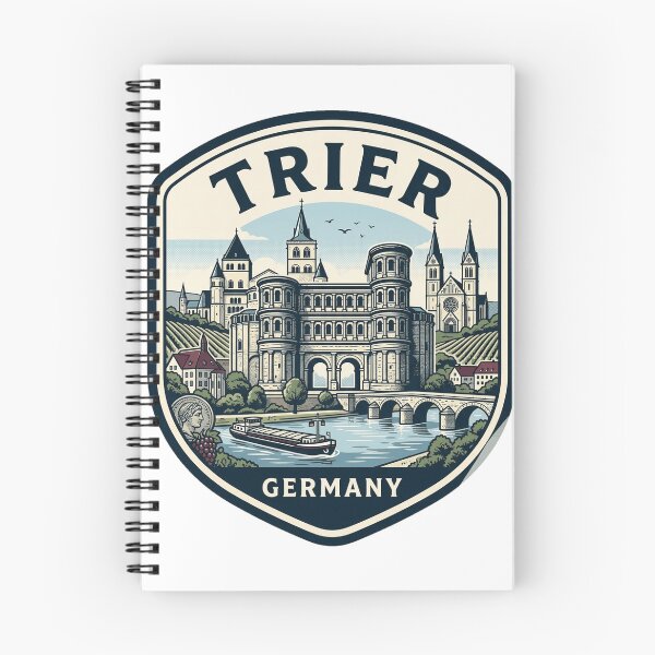 Item preview, Vintage Trier Germany Travel Badge Porta Nigra designed and sold by k3rstman1.
