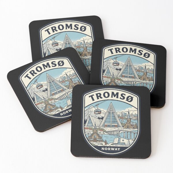 Item preview, Tromso Norway Arctic Circle Travel Emblem designed and sold by k3rstman1.