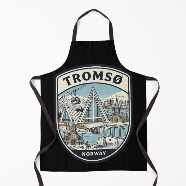 Item preview, Tromso Norway Arctic Circle Travel Emblem designed and sold by k3rstman1.