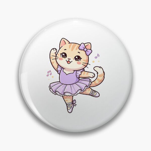 Item preview, Cute Dancing Cat Ballerina designed and sold by HoopeStylee.