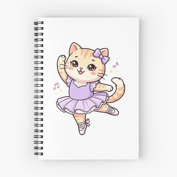 Item preview, Cute Dancing Cat Ballerina designed and sold by HoopeStylee.