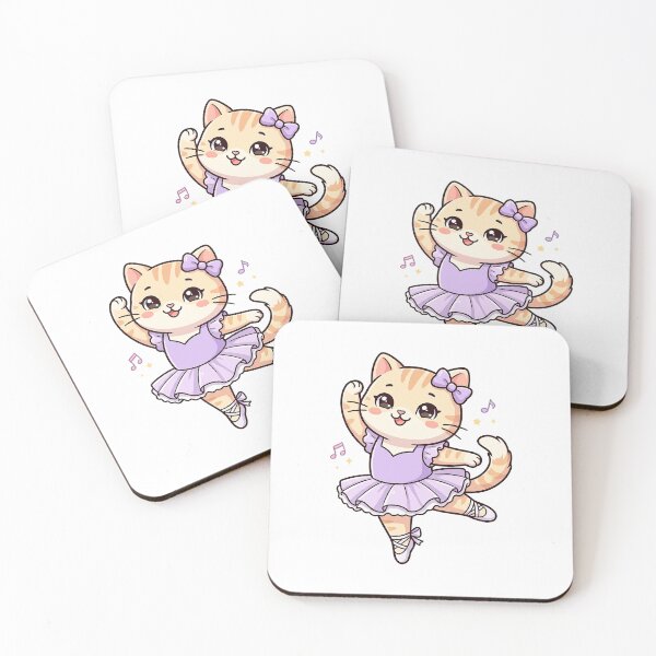 Item preview, Cute Dancing Cat Ballerina designed and sold by HoopeStylee.