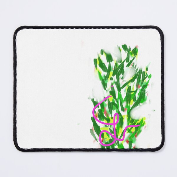 Item preview, Abstract Graffiti Tree with Signature - Neon Pink and Green Doodle designed and sold by PixelAlps.