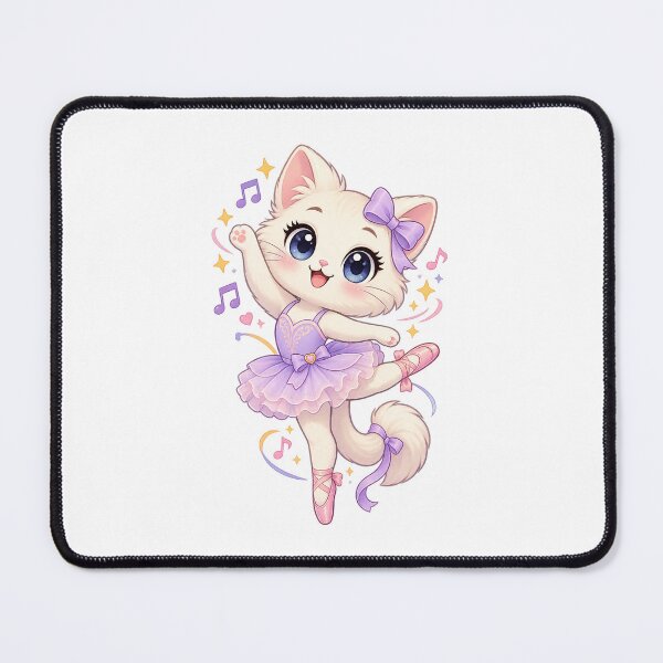 Item preview, Kawaii Cat Dancer In Motion designed and sold by HoopeStylee.