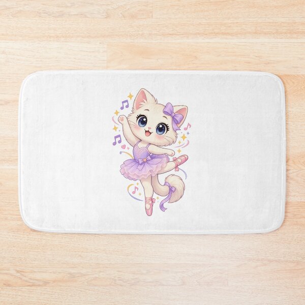 Item preview, Kawaii Cat Dancer In Motion designed and sold by HoopeStylee.