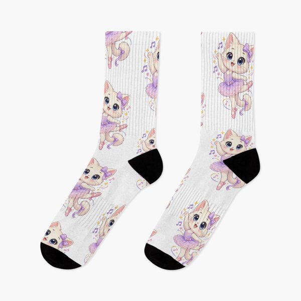 Item preview, Kawaii Cat Dancer In Motion designed and sold by HoopeStylee.
