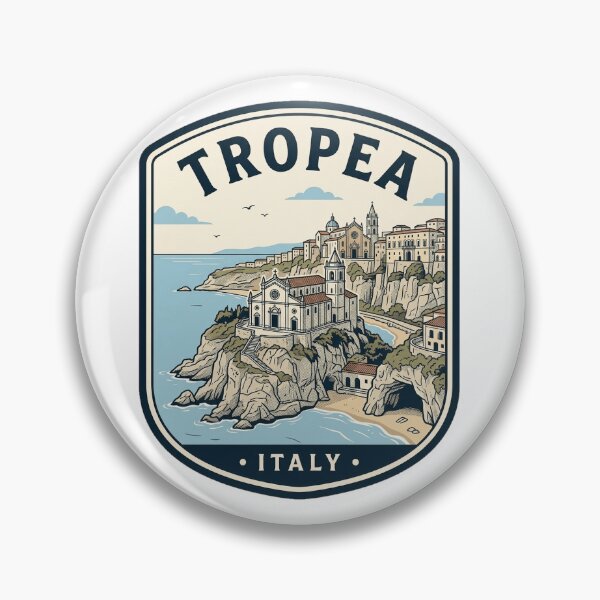 Item preview, Tropea Italy Vintage Travel Badge designed and sold by k3rstman1.