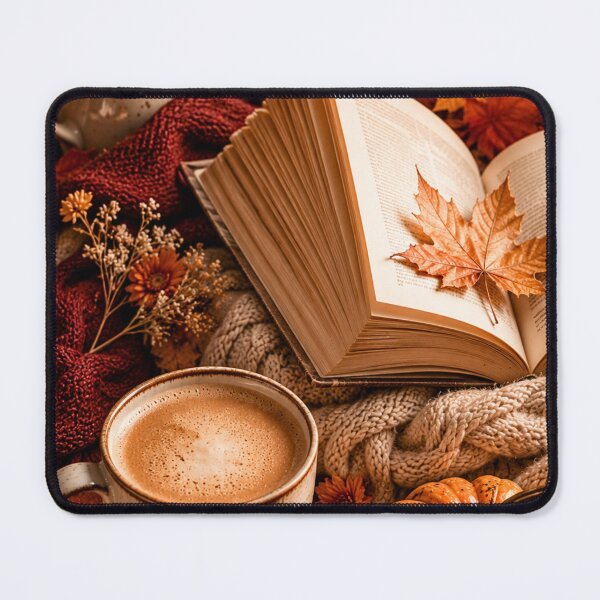 Item preview, Cozy Autumn Reading Nook designed and sold by Gold&pixels.