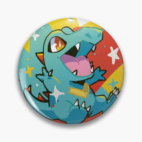 Item preview, Cute Blue Crocodile Creature - Colorful Pop Art designed and sold by Estefanía Aparici.