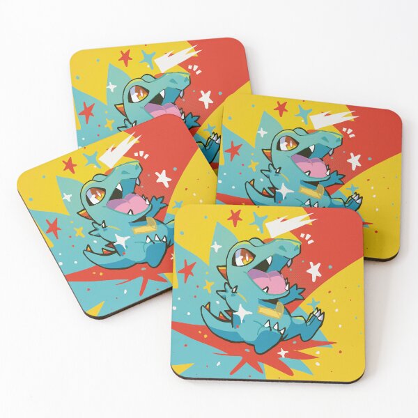 Item preview, Cute Blue Crocodile Creature - Colorful Pop Art designed and sold by Estefanía Aparici.