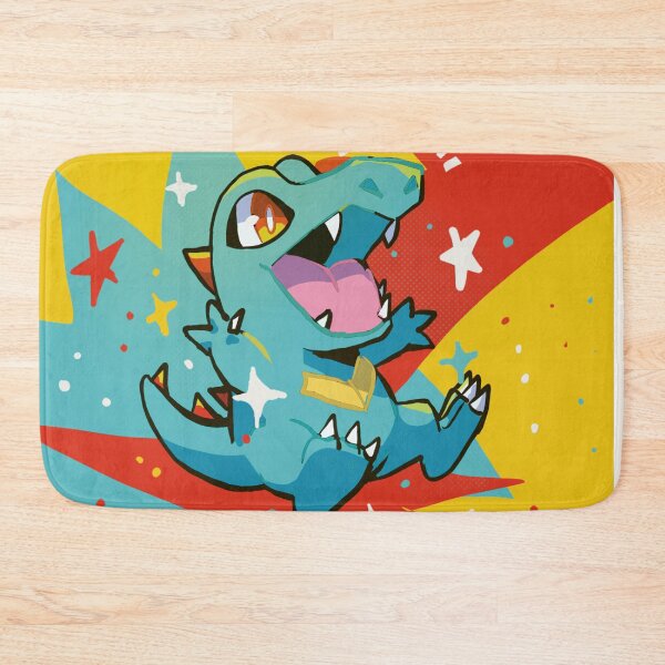 Item preview, Cute Blue Crocodile Creature - Colorful Pop Art designed and sold by Estefanía Aparici.