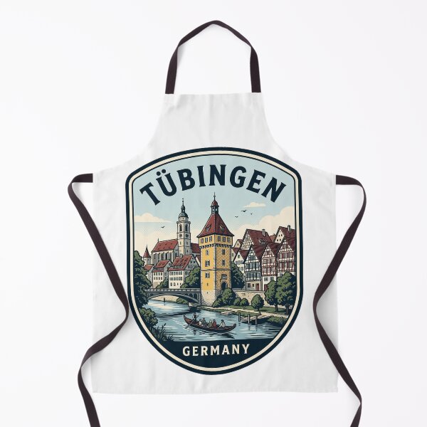 Item preview, Tübingen Germany Vintage Travel Badge Neckar River designed and sold by k3rstman1.