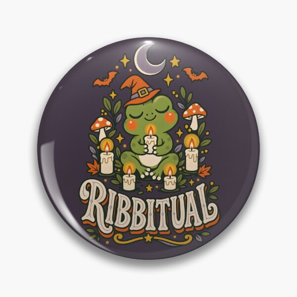 Item preview, Ribbitual – Mystical Candle Frog designed and sold by  MAD's Recreation Studio.