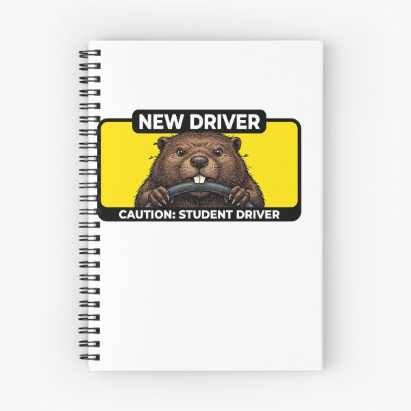 Item preview, Student Driver Beaver Badge designed and sold by Roy & Tiffany.
