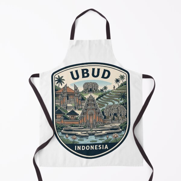 Item preview, Insignia de viaje vintage de Ubud, Bali, Indonesia designed and sold by k3rstman1.
