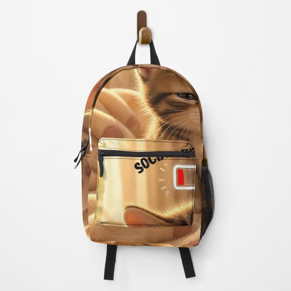Item preview, Low Battery Grumpy Cat - Funny Introvert Kitten Art designed and sold by SALVO180674.