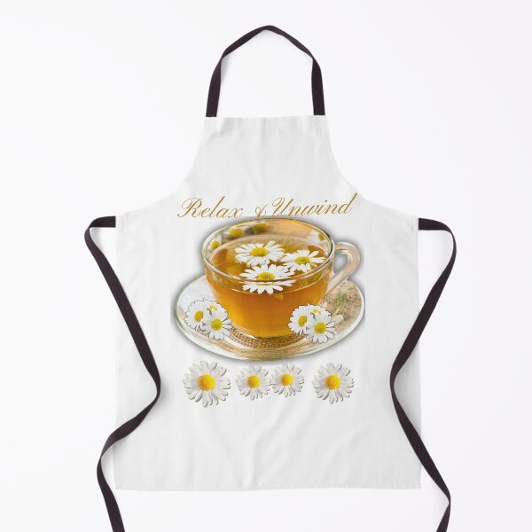Item preview, "Relax & Unwind" - Chamomile Tea Elegance designed and sold by MinimalAurashop.