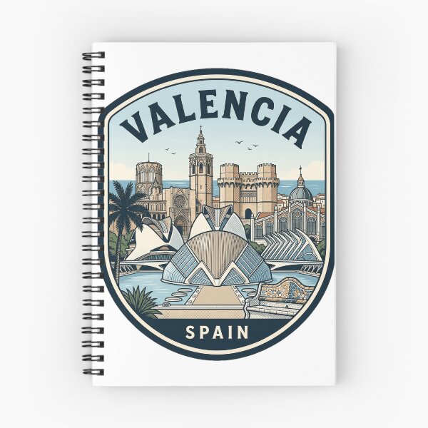 Item preview, Valencia Spain Vintage Travel Emblem designed and sold by k3rstman1.