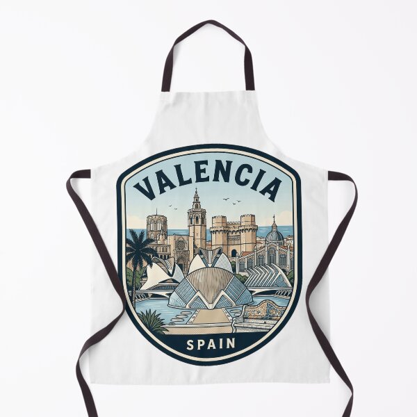 Item preview, Valencia Spain Vintage Travel Emblem designed and sold by k3rstman1.