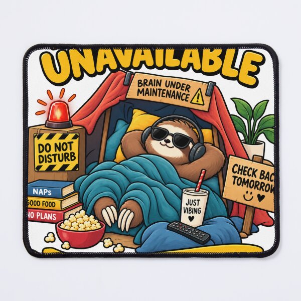 Item preview, Currently Unavailable Sloth Humor designed and sold by Social Battery Co..