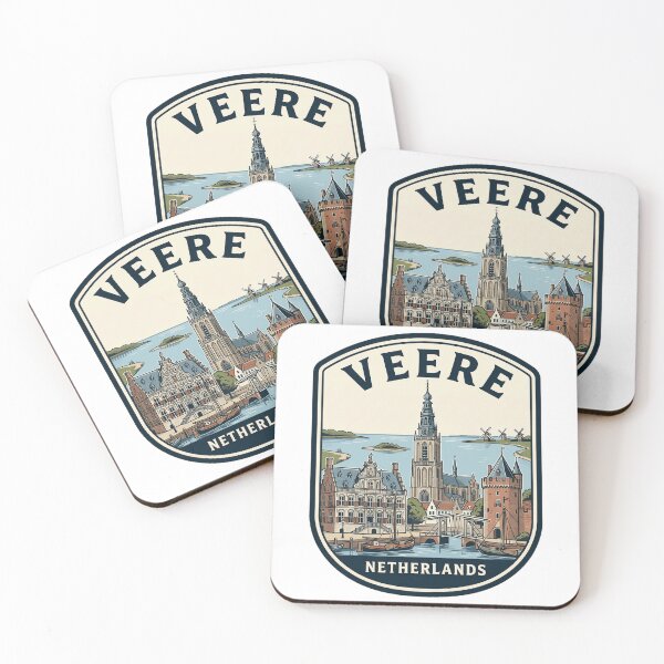 Item preview, Vintage Veere Netherlands Dutch Town Travel Badge designed and sold by k3rstman1.