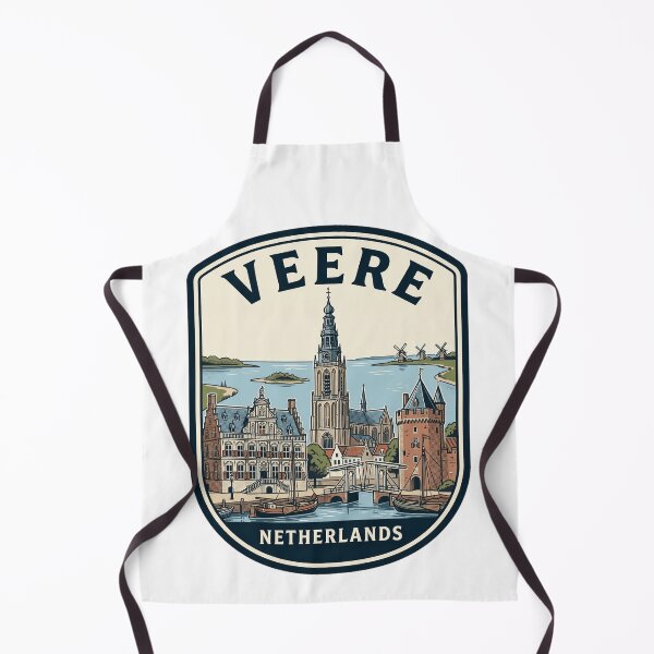 Item preview, Vintage Veere Netherlands Dutch Town Travel Badge designed and sold by k3rstman1.