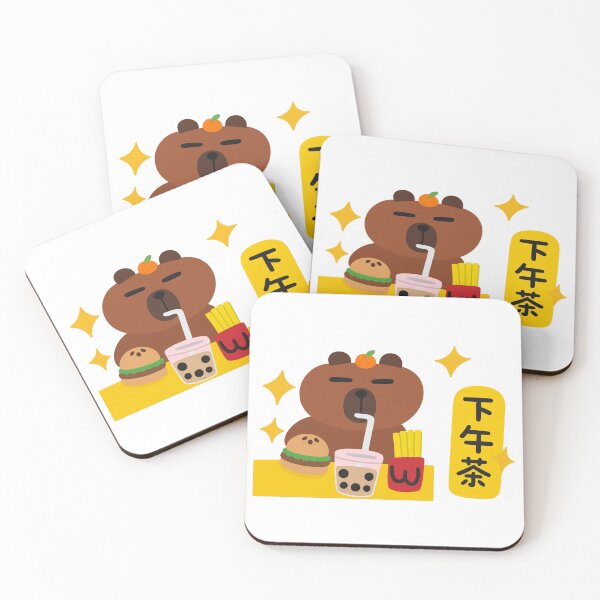 Item preview, Cute Bear Afternoon Tea Kawaii designed and sold by Meemana.