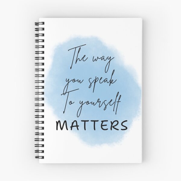 Item preview, The way you speak to yourself matters  designed and sold by JSMidnightCreations .