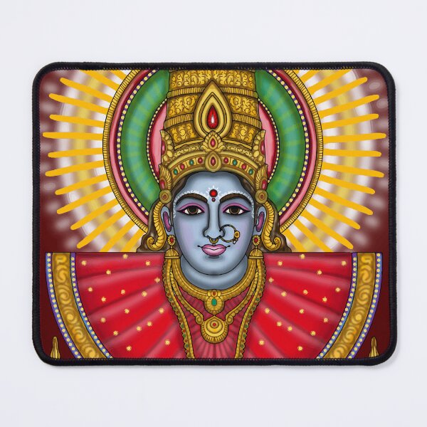 Item preview, Goddess Renuka Digital Drawing | Hindu Goddess Spiritual Artwork & Illustration designed and sold by Harshit_Digital_Arts.