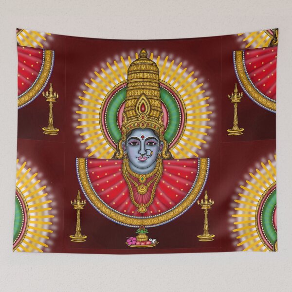 Item preview, Goddess Renuka Digital Drawing | Hindu Goddess Spiritual Artwork & Illustration designed and sold by Harshit_Digital_Arts.
