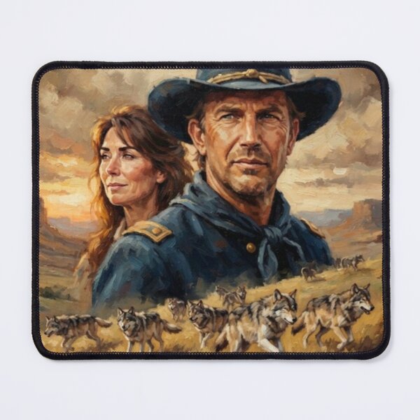 Item preview, Dances With Wolves Fine Art Tribute designed and sold by Art's Diner.