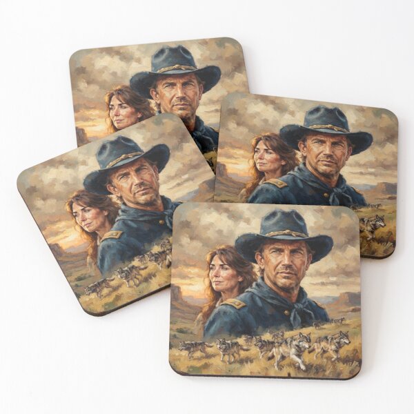 Item preview, Dances With Wolves Fine Art Tribute designed and sold by Art's Diner.