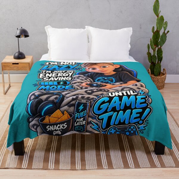 Item preview, I’m Not Lazy, I’m in Energy Mode Until Game Time designed and sold by OutlanderDesigns.